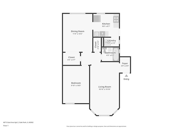 407 S E Ave Unit 1, Oak Park, IL 60302 - photo 26