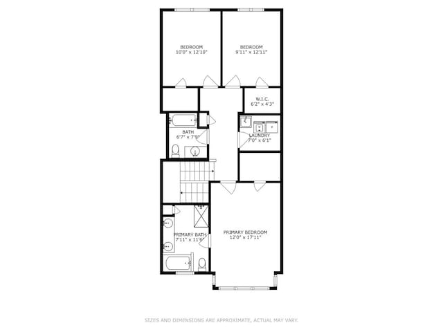 17958 Fountain Cir, Orland Park, IL 60467 - view of property floor plan