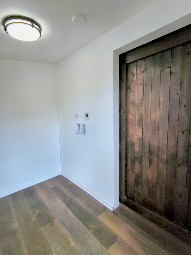 3206 W Lydia Ave, Robbins, IL 60472 - spare room with wood finished floors and baseboards