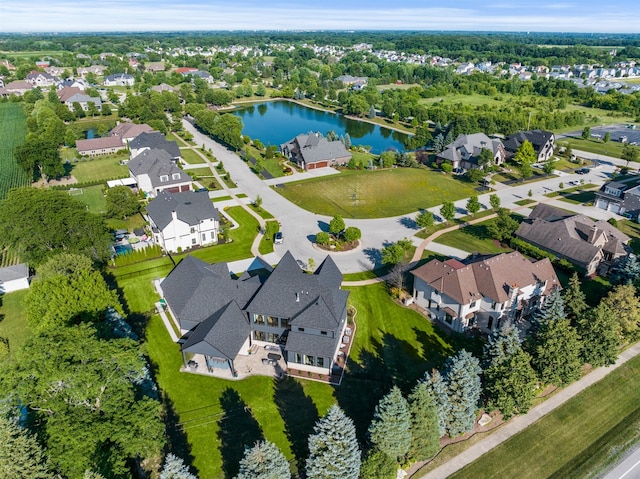 16226 Syd Creek Dr, Homer Glen, IL 60491 - aerial view of residential area with a large body of water