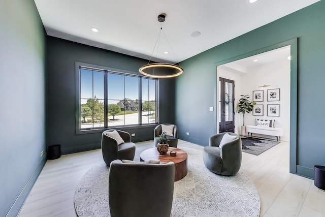 16226 Syd Creek Dr, Homer Glen, IL 60491 - living area featuring recessed lighting and light wood-style flooring