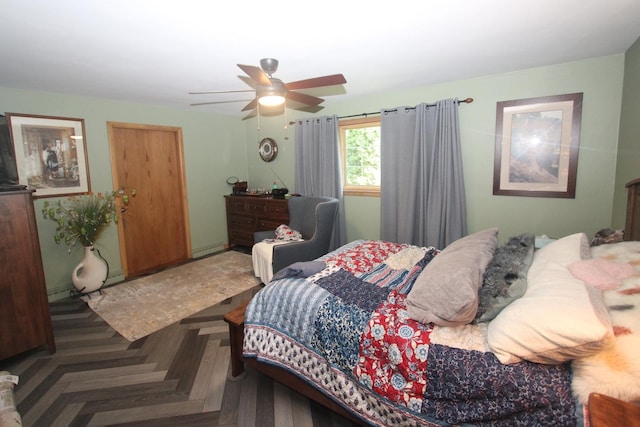 1005 Black Rd, Joliet, IL 60435 - bedroom with a ceiling fan
