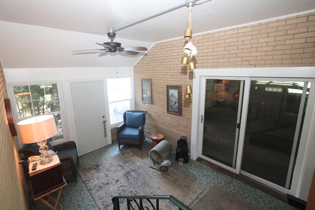 1005 Black Rd, Joliet, IL 60435 - sunroom / solarium featuring lofted ceiling and healthy amount of natural light
