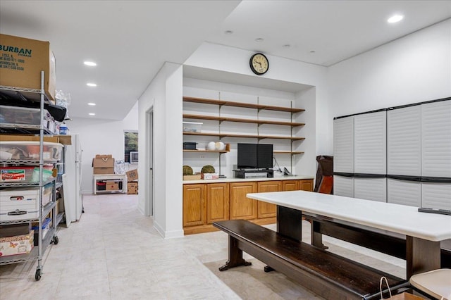 1781 Aberdeen Dr, Glenview, IL 60025 - office area featuring recessed lighting