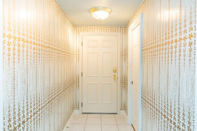 3427 Vollmer Rd Unit 209, Flossmoor, IL 60422 - doorway to outside featuring light tile patterned floors