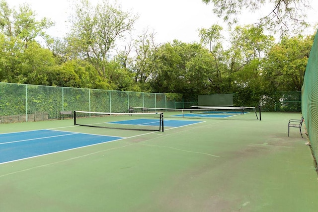 3427 Vollmer Rd Unit 209, Flossmoor, IL 60422 - view of tennis court with community basketball court
