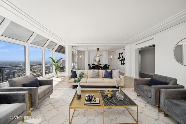 950 N Michigan Ave Unit 4904, Chicago, IL 60611 - view of living room