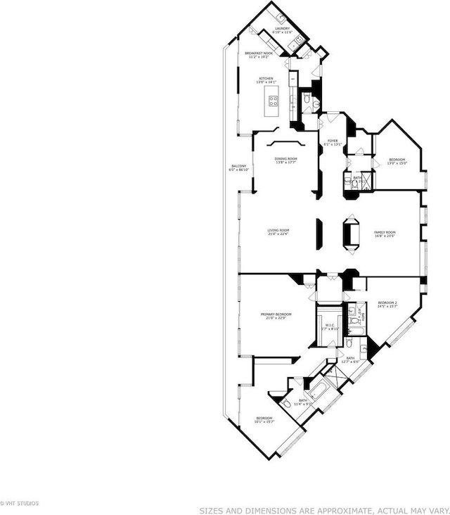 950 N Michigan Ave Unit 4904, Chicago, IL 60611 - view of floor plan / room layout