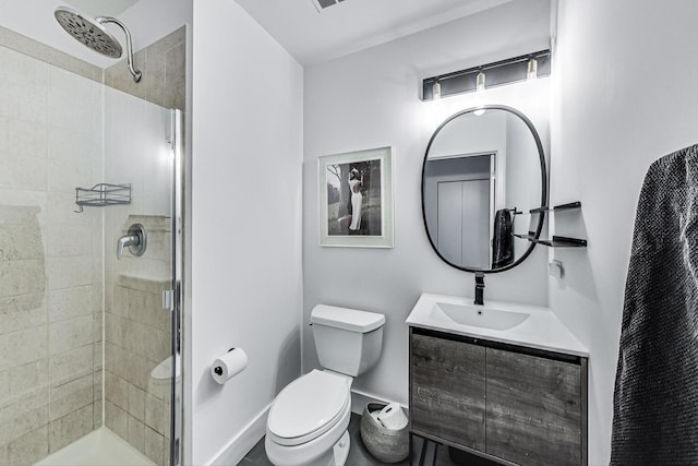 920 W Madison St Unit F8, Chicago, IL 60607 - bathroom with a stall shower and vanity