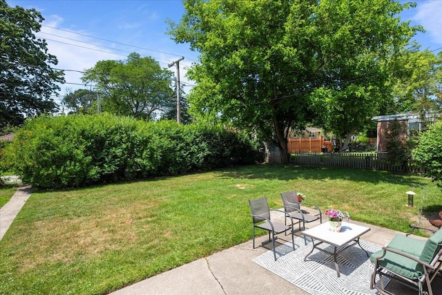 8844 Laramie Ave, Skokie, IL 60077 - view of yard with a patio area