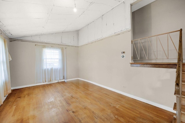 521 Michael Ave, Crete, IL 60417 - spare room featuring wood-type flooring and baseboards