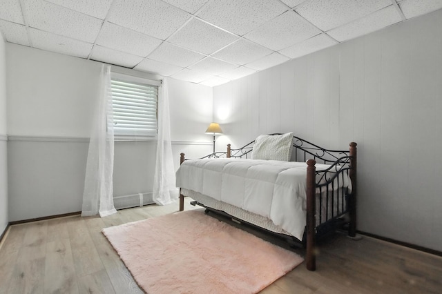 40474 N Glendale Ave, Beach Park, IL 60099 - bedroom with wood finished floors and a paneled ceiling