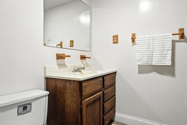 40474 N Glendale Ave, Beach Park, IL 60099 - half bath featuring vanity and toilet