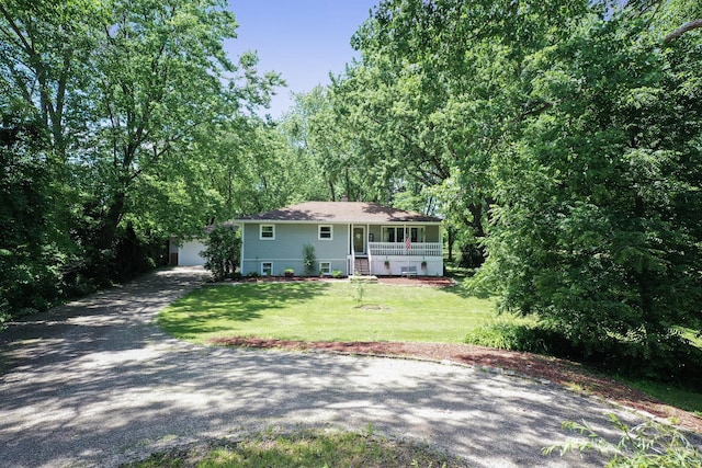 40474 N Glendale Ave, Beach Park, IL 60099 - back of house with a porch, a yard, and an outdoor structure