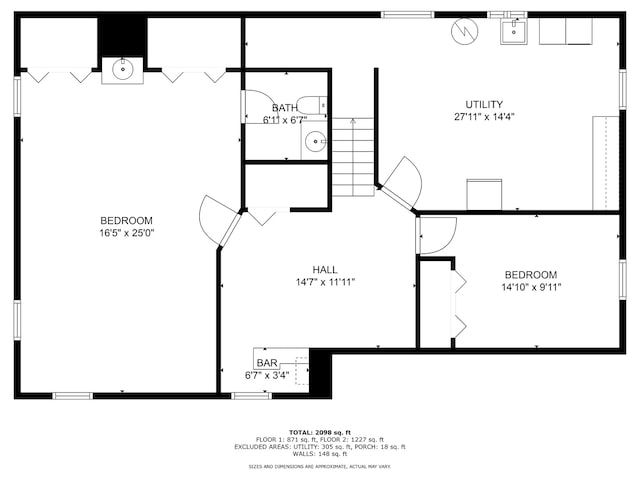 40474 N Glendale Ave, Beach Park, IL 60099 - view of floor plan / room layout