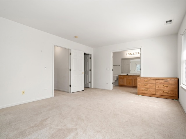 775 N Regis Ct, Palatine, IL 60067 - unfurnished bedroom featuring light carpet and ensuite bathroom