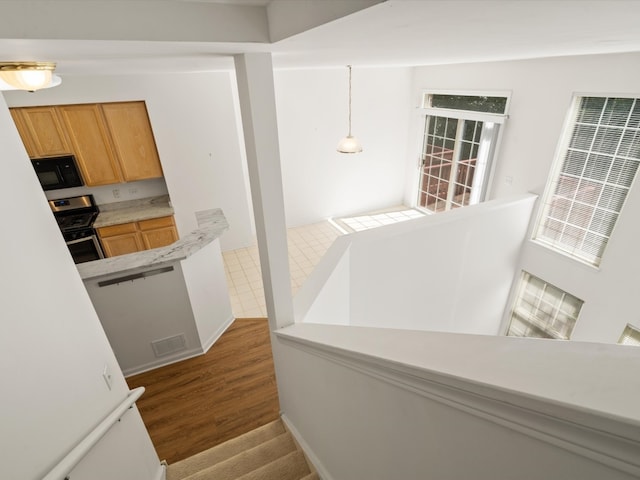 775 N Regis Ct, Palatine, IL 60067 - staircase with wood finished floors