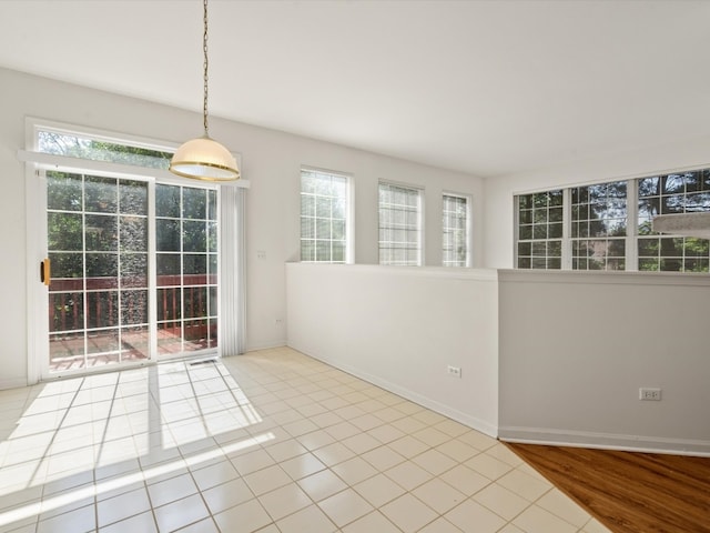 775 N Regis Ct, Palatine, IL 60067 - unfurnished dining area with tile patterned floors