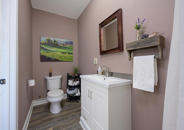 314 Elk St, Galena, IL 61036 - full bathroom with vanity and wood finished floors
