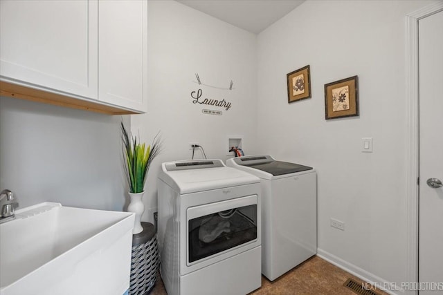 1126 Mandalay Ln Unit 1126, Bolingbrook, IL 60490 - washroom featuring cabinet space and washing machine and clothes dryer