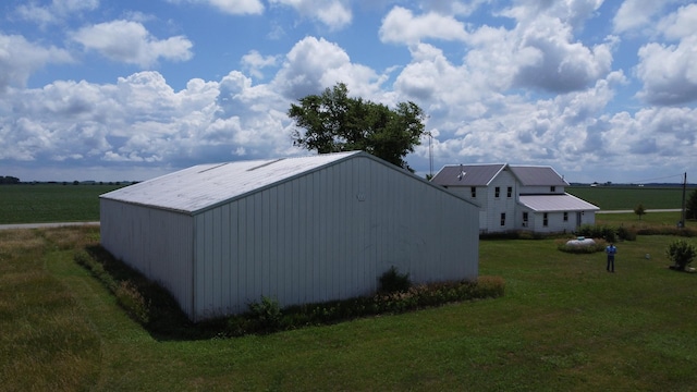 2371 N 3100 E Rd, Donovan, IL 60931 - view of pole building featuring a yard and a view of rural / pastoral area