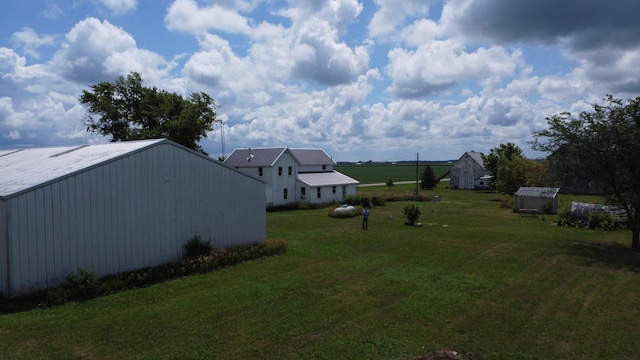 2371 N 3100 E Rd, Donovan, IL 60931 - view of green lawn featuring an outdoor structure