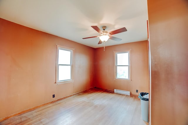 2371 N 3100 E Rd, Donovan, IL 60931 - empty room with light wood-style flooring and a ceiling fan