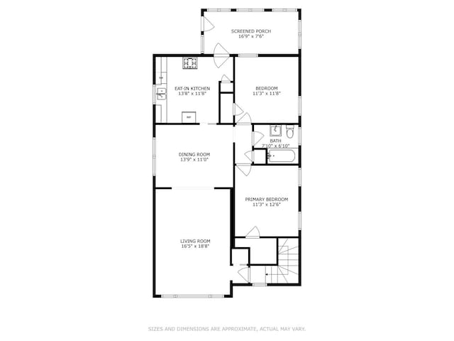 10536 S Artesian Ave, Chicago, IL 60655 - view of room layout