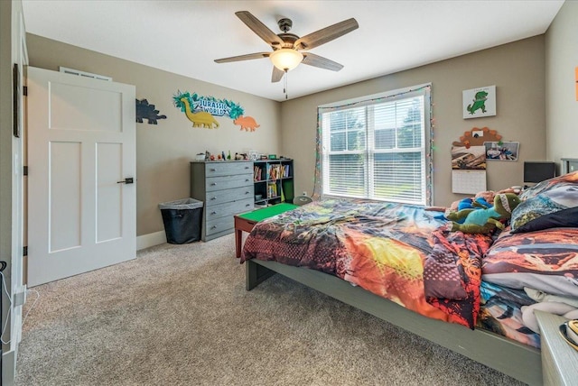 1504 Jacobs Blvd, Champaign, IL 61822 - carpeted bedroom with ceiling fan