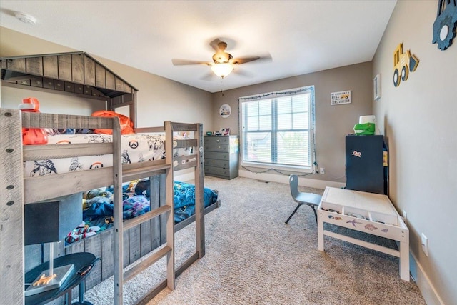 1504 Jacobs Blvd, Champaign, IL 61822 - carpeted bedroom with ceiling fan and baseboards