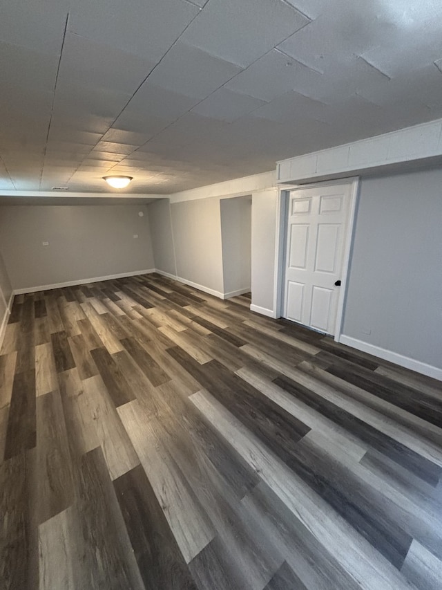 14248 Avalon Ave, Dolton, IL 60419 - finished basement featuring wood finished floors and baseboards