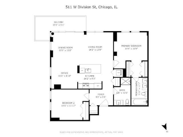 511 W Division St Unit 607, Chicago, IL 60610 - photo 24