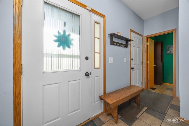 503 Huntington Ct Unit 503, Oswego, IL 60543 - mudroom featuring tile patterned floors