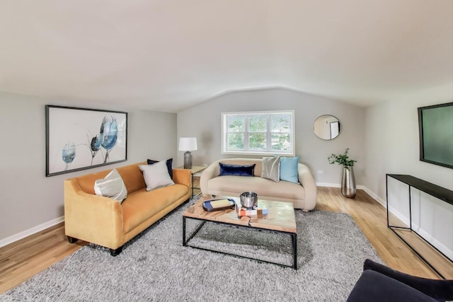 1636 N Leavitt St, Chicago, IL 60647 - living room featuring wood finished floors and lofted ceiling