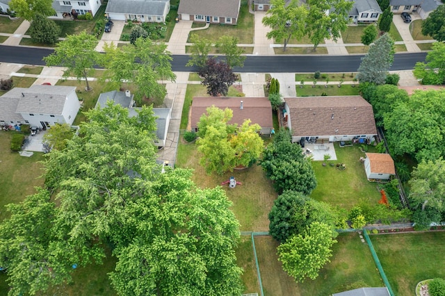 211 David Dr, Streamwood, IL 60107 - aerial perspective of suburban area