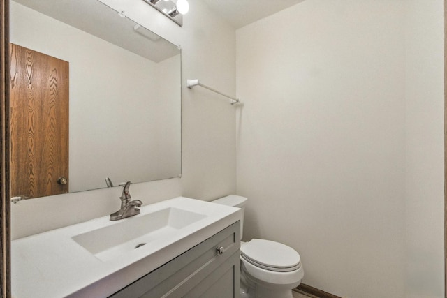 2S772 Timber Dr, Warrenville, IL 60555 - half bath with vanity and toilet