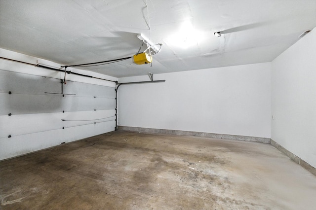 2S772 Timber Dr, Warrenville, IL 60555 - garage with baseboards and a garage door opener