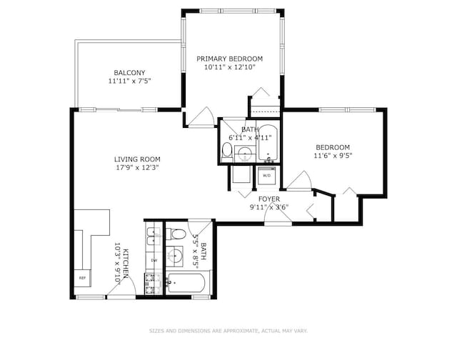 4610 N Monticello Ave Unit 3E, Chicago, IL 60625 - view of floor plan / room layout