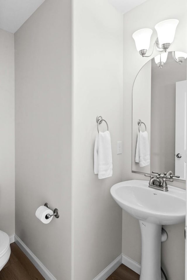 1312 Wicklow Dr, Bloomington, IL 61705 - bathroom featuring wood finished floors