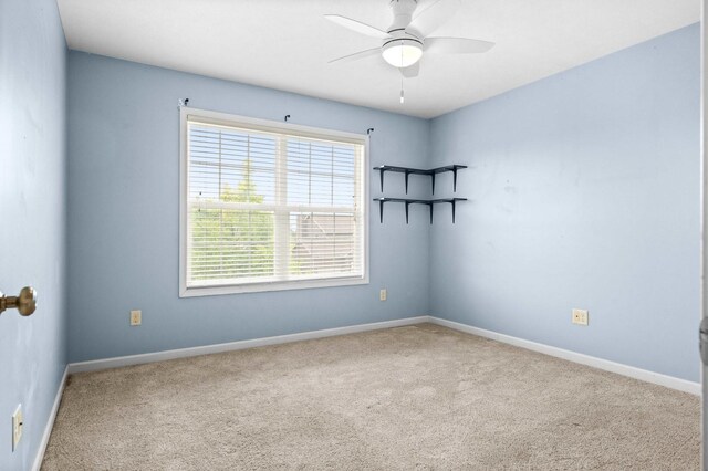 1312 Wicklow Dr, Bloomington, IL 61705 - unfurnished room with carpet floors and ceiling fan