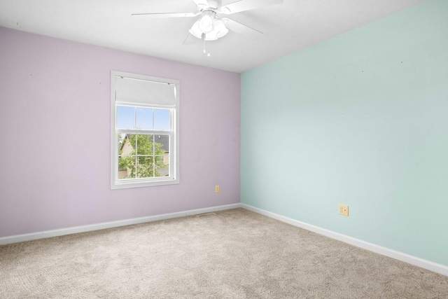 1312 Wicklow Dr, Bloomington, IL 61705 - unfurnished room with carpet floors and a ceiling fan