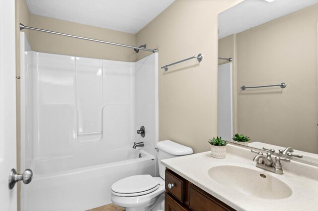 1312 Wicklow Dr, Bloomington, IL 61705 - full bathroom with vanity and shower / washtub combination