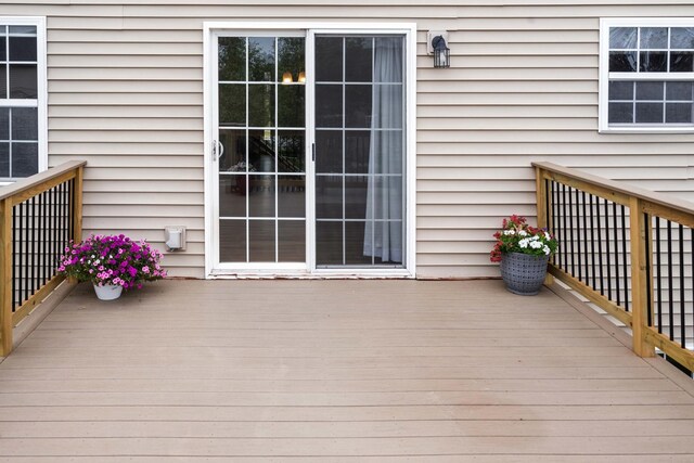 1312 Wicklow Dr, Bloomington, IL 61705 - view of wooden deck