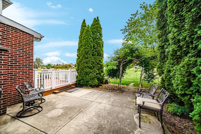 26711 S Greenbriar Dr, Monee, IL 60449 - view of patio / terrace