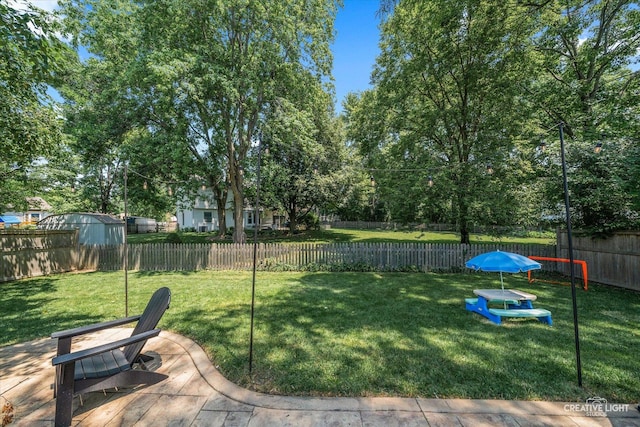 447 Newport Dr, Naperville, IL 60565 - view of fenced backyard