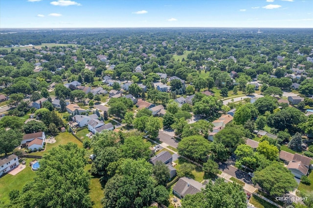 447 Newport Dr, Naperville, IL 60565 - aerial view of residential area