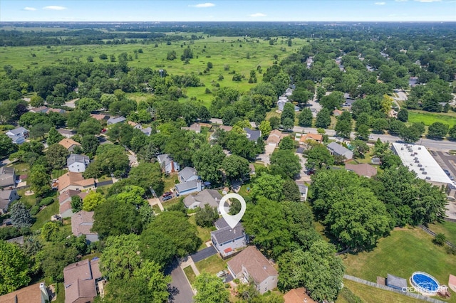 447 Newport Dr, Naperville, IL 60565 - aerial view of residential area