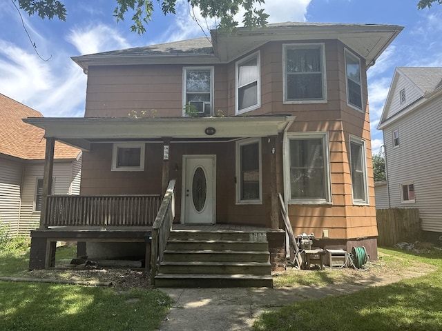 614 N Jackson St, Clinton, IL 61727 - view of front of house with a porch