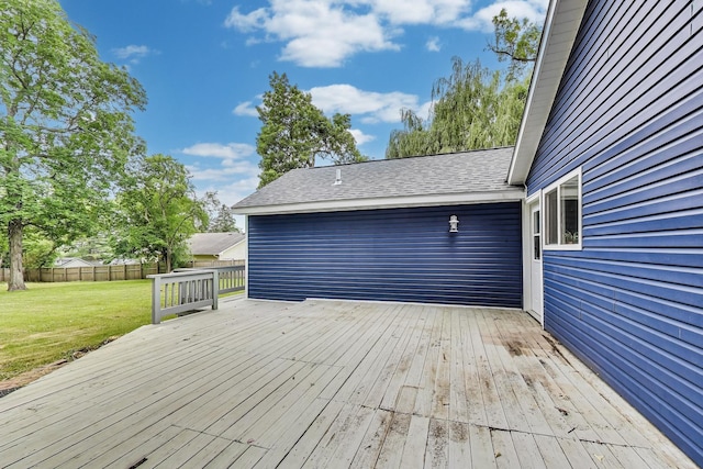 43173 N Lake Ave, Antioch, IL 60002 - view of wooden deck