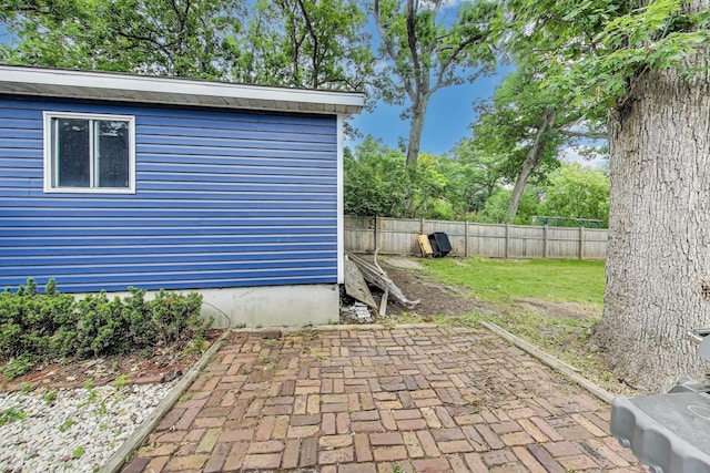 43173 N Lake Ave, Antioch, IL 60002 - fenced backyard featuring a patio